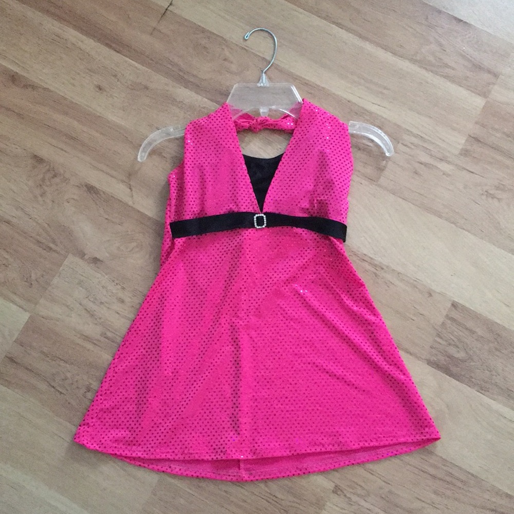 Girls tap/jazz costume with shorts included.